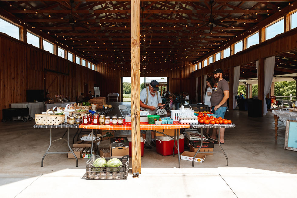 Gaston County's Farmers Markets Grown. Raised. Caught. Made.