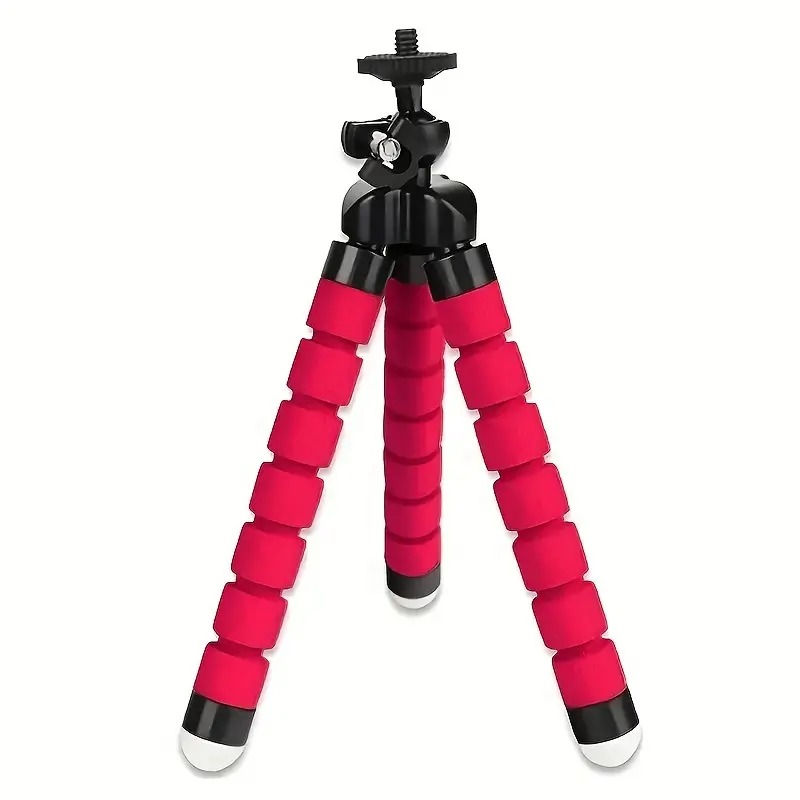 Miniatura: Portable Flexible Octopus Tripod with Phone Clip Mount