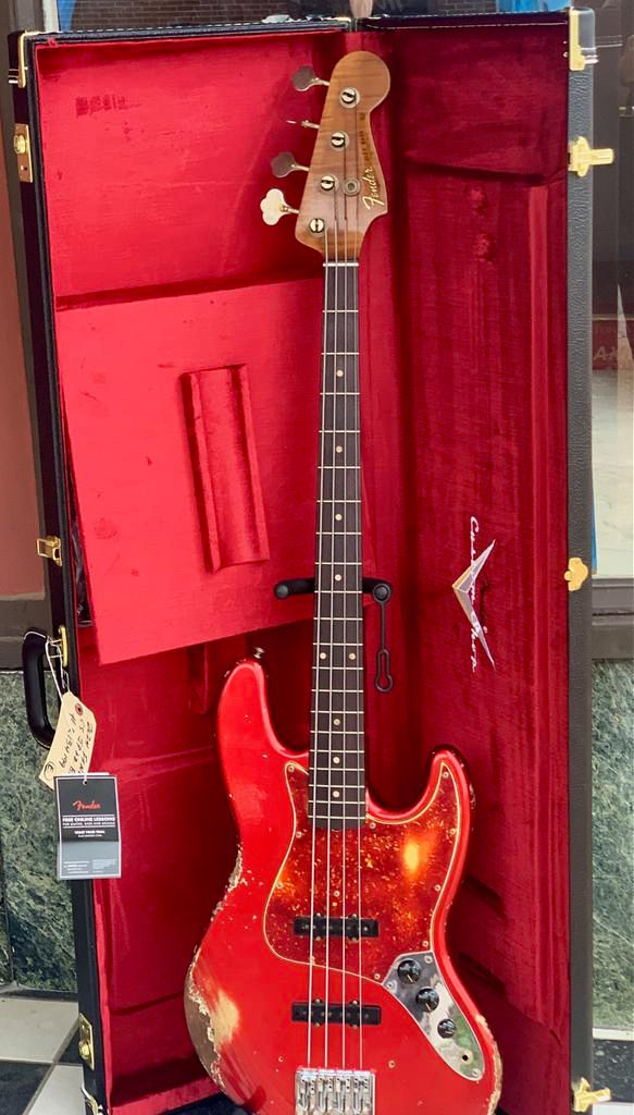 2024 Fender CS '64 Jazz Bass Heavy Relic