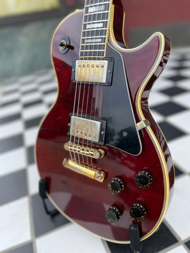 GUITAR BUSKER´S LES PAUL CUSTOM Buskers LPC-300 Les Paul Custom Guitar 1990s Black Used From