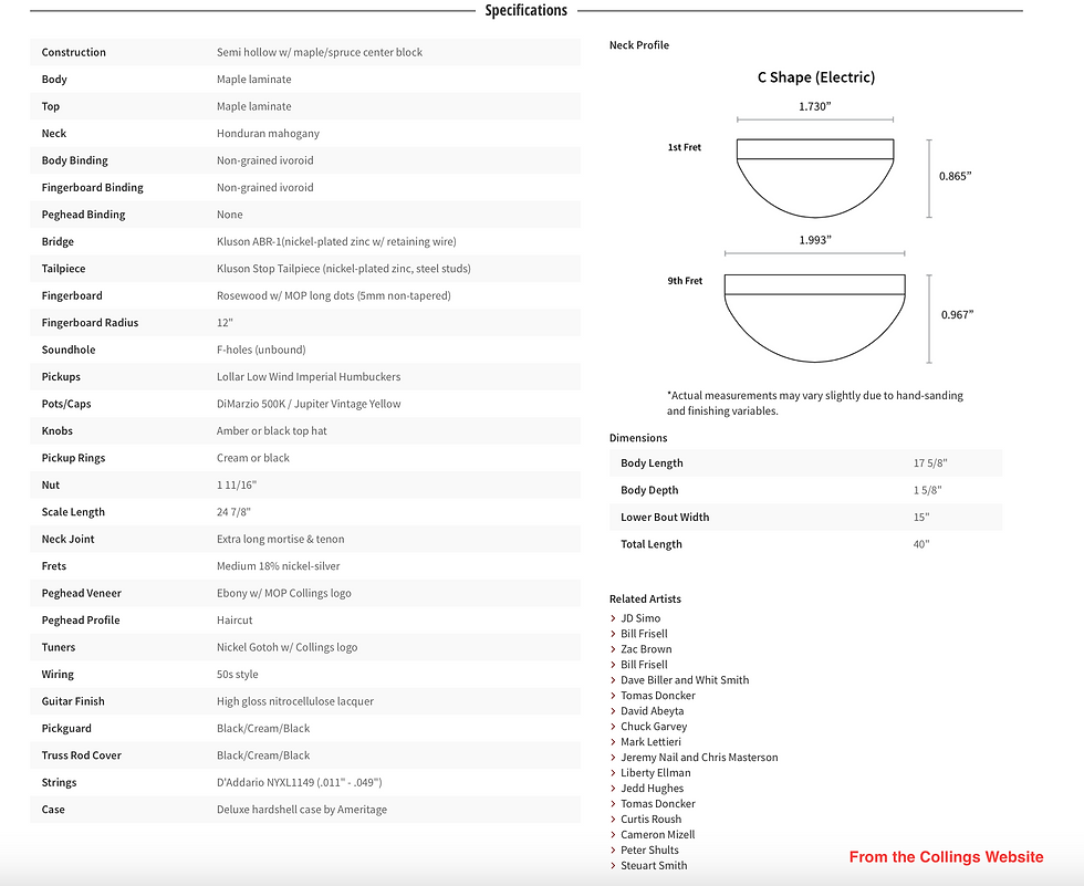 Thumbnail: 2023 Collings I-35 LC