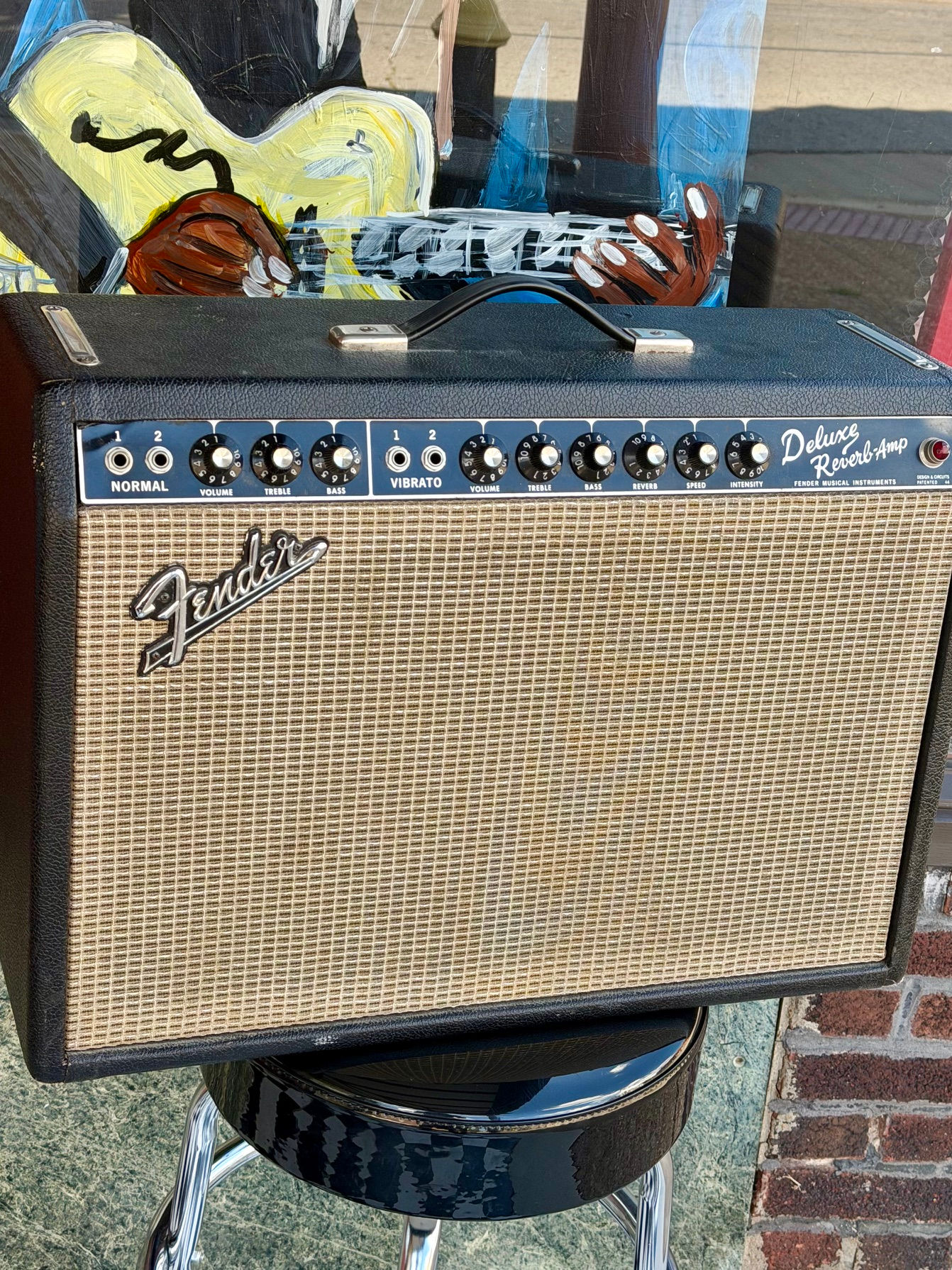 1965 Fender Deluxe Reverb amp