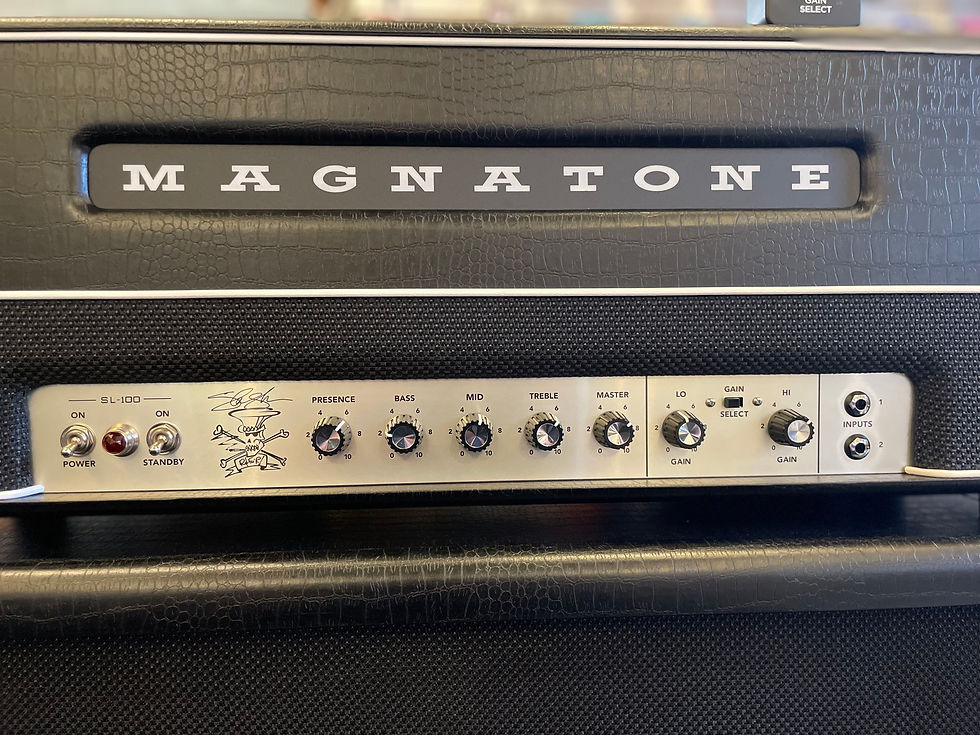 Thumbnail: Magnatone SL100 Slash 100w head and 4x12 cabinet