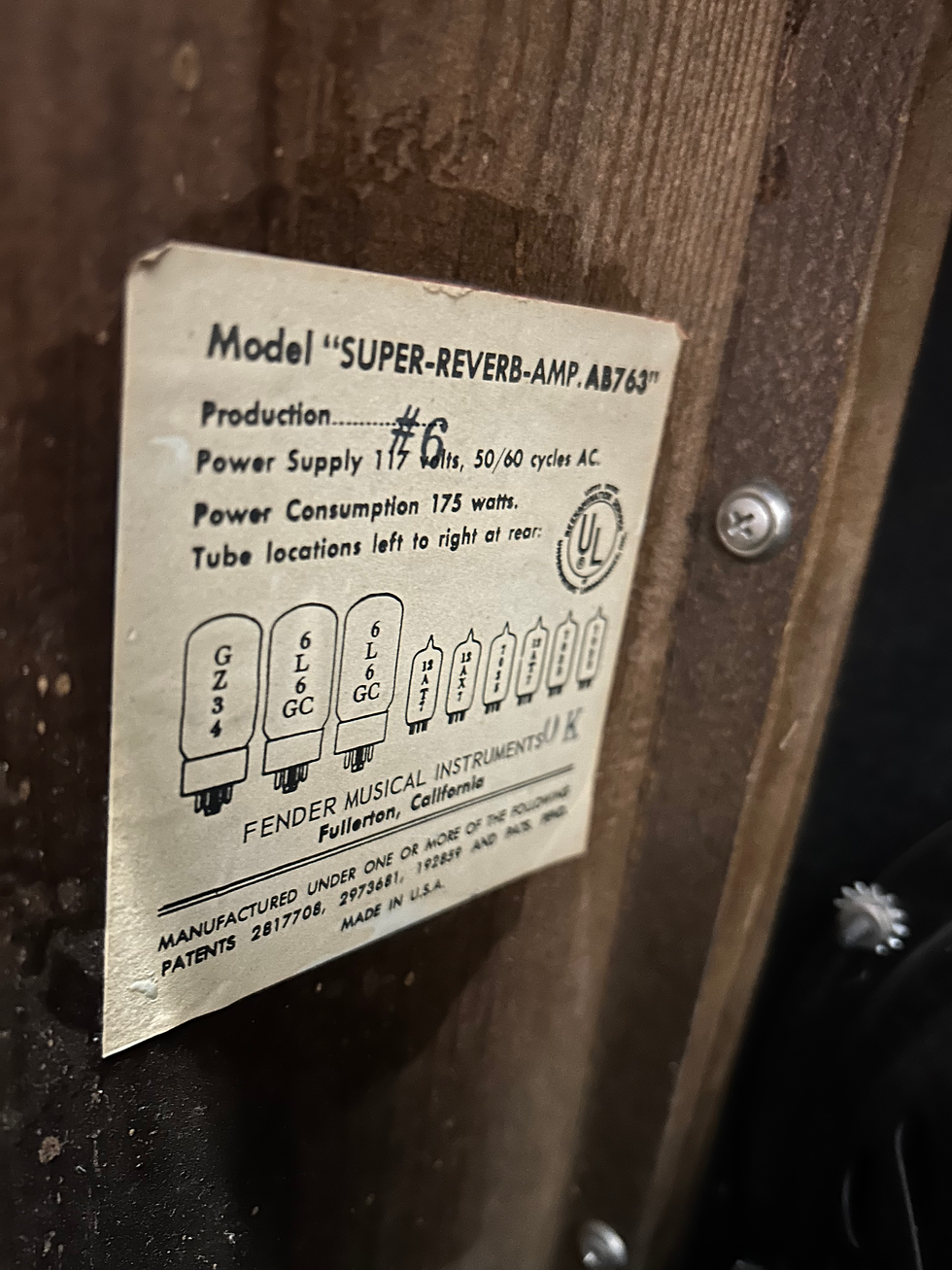 Thumbnail: 1965 Fender Super Reverb