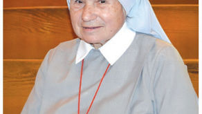 Sr. Maria Alexandra Gancarczyk died peacefully on Saturday, February 21