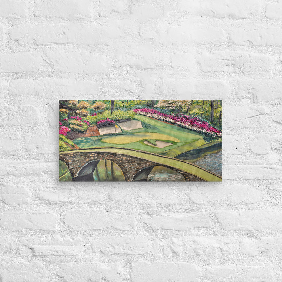 Thumbnail: “Sunday at Twelve” Wrapped Canvas