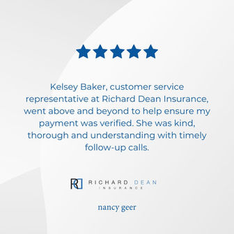 Richard Dean Insurance Client Review