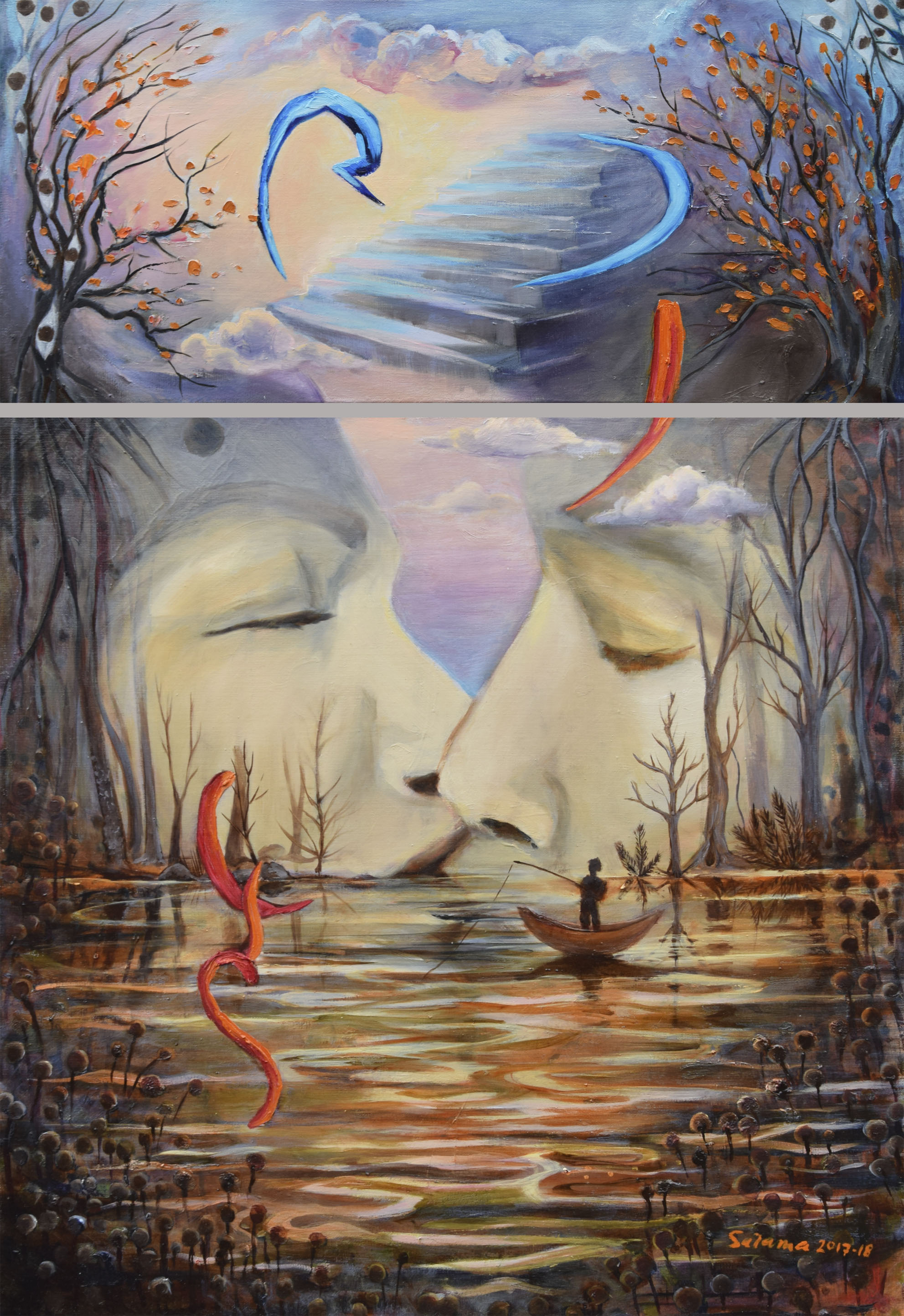 "Celestial kiss"