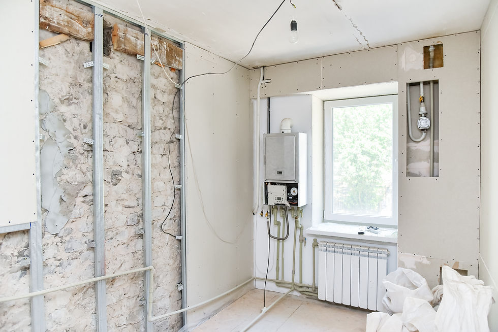 Loftin Plumbing installing custom plumbing solutions in a Bradenton FL home renovation