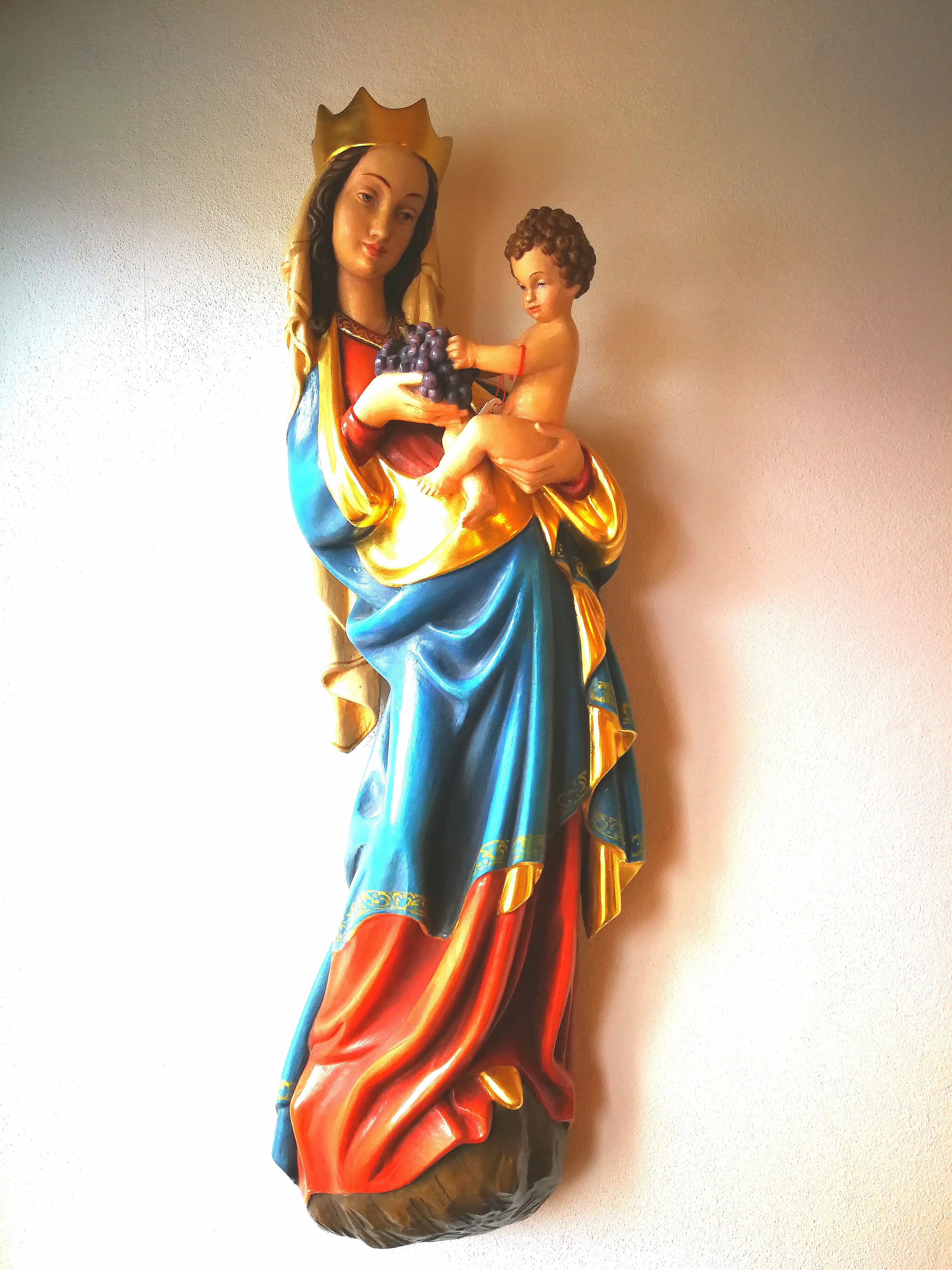 Sculpture Marie avec Jésus