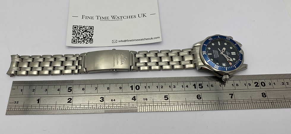 Thumbnail: Omega Seamaster Automatic Watch Midsize Blue 36mm 2551.80.00