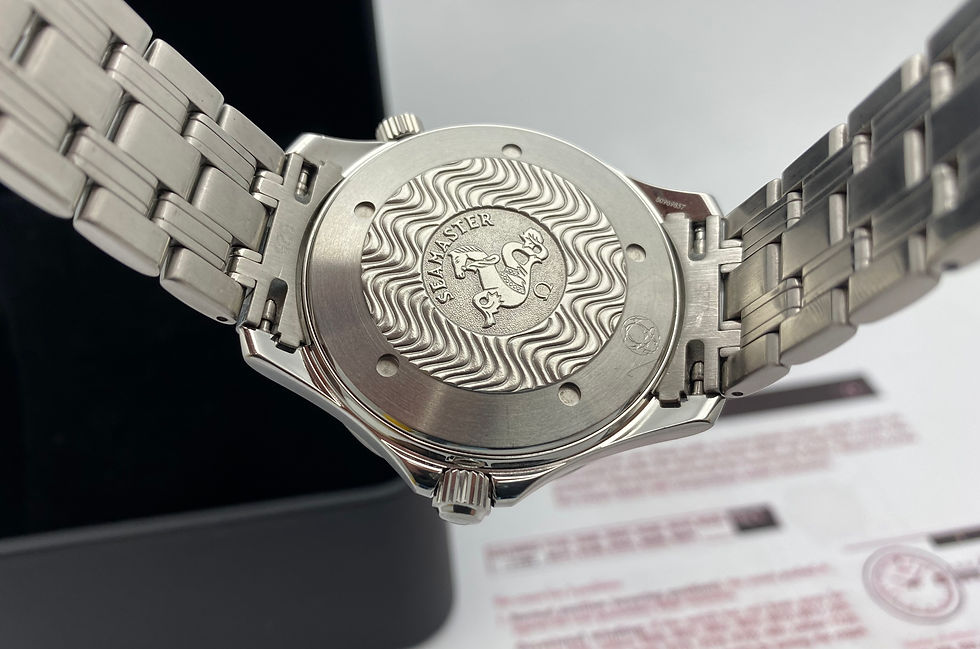 Thumbnail: Omega Seamaster Bond Watch Blue Automatic 41mm 2531.80.00  back