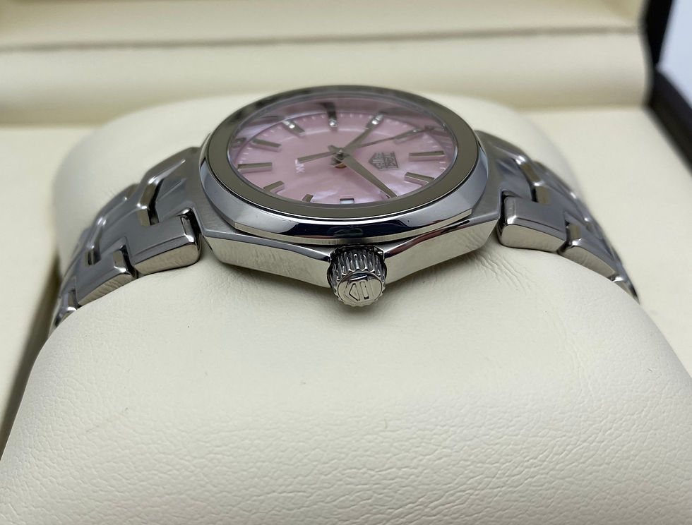 Thumbnail: *Box/Papers RRP £2050* Tag Heuer Link Ladies Watch Pink WBC1317.BA0600 32mm