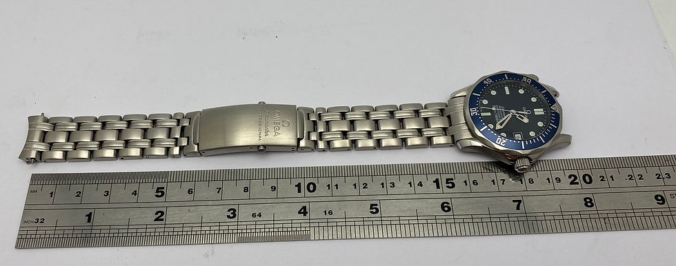 Thumbnail: Omega Seamaster Automatic Watch Midsize Blue 36mm 2551.80.00
