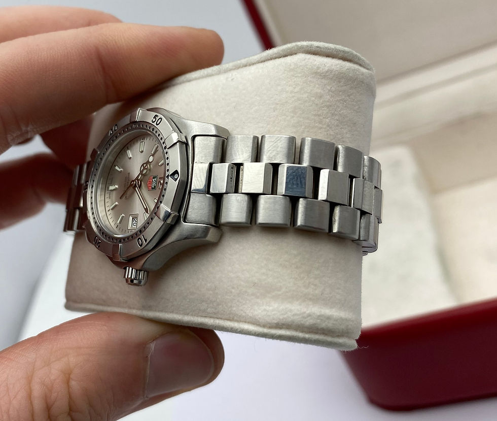 Thumbnail: *Box/Papers* Tag Heuer 2000 Professional Series Ladies Watch Silver WK1312 27mm