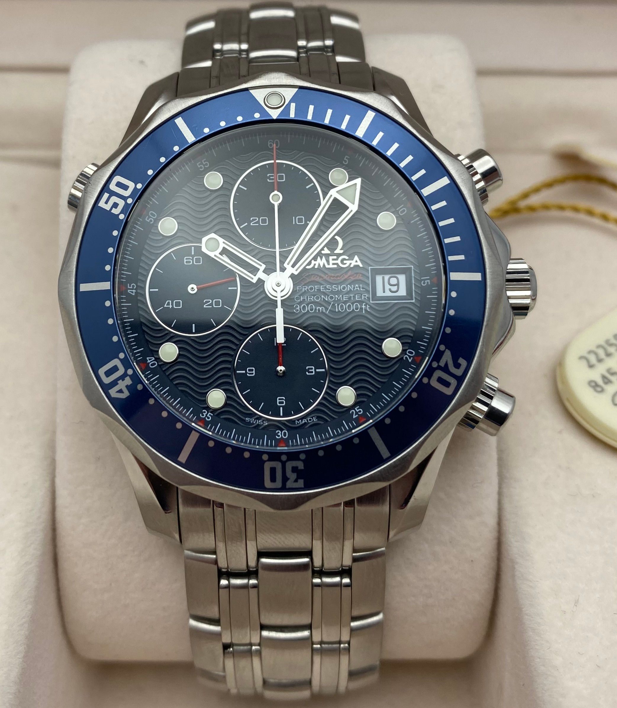 *Box/Papers* Omega Seamaster Chrono Diver 41.5mm 2225.80.00
