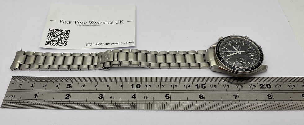 Thumbnail: Omega Speedmaster Day-Date Automatic Gents Watch Black 39mm 3520.50.00