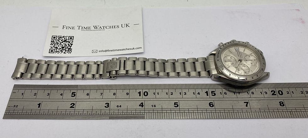 Thumbnail: Omega Speedmaster Date Automatic Chronograph Silver 39mm 3513.30.00
