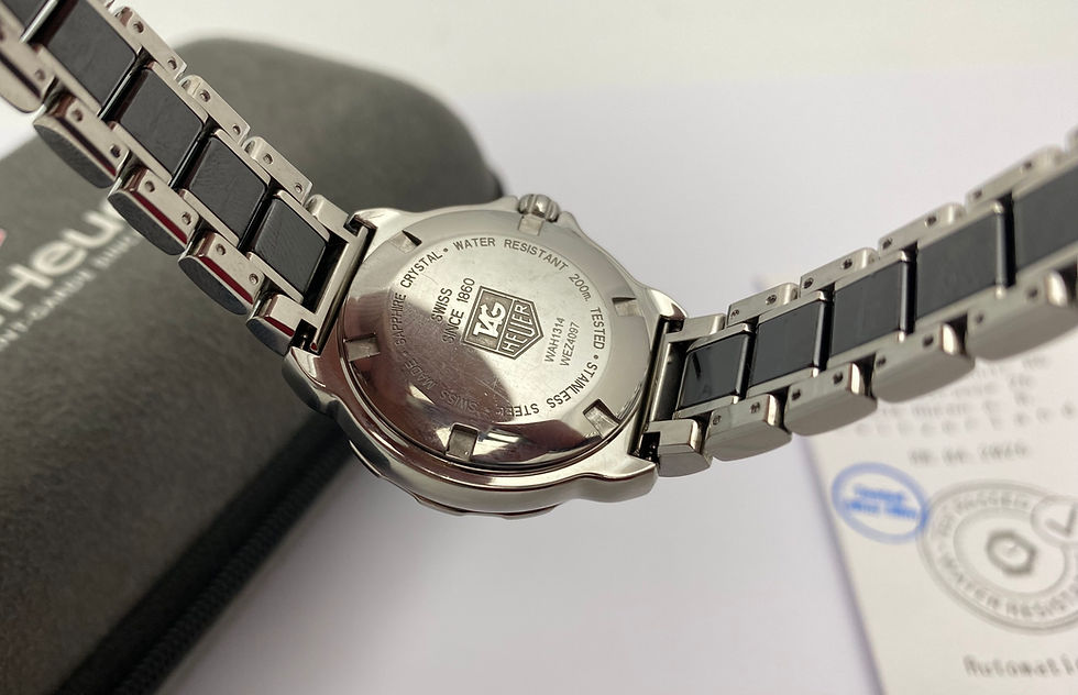 Thumbnail: Tag Heuer Formula 1 Ladies Ceramic Diamond Watch Black 32mm