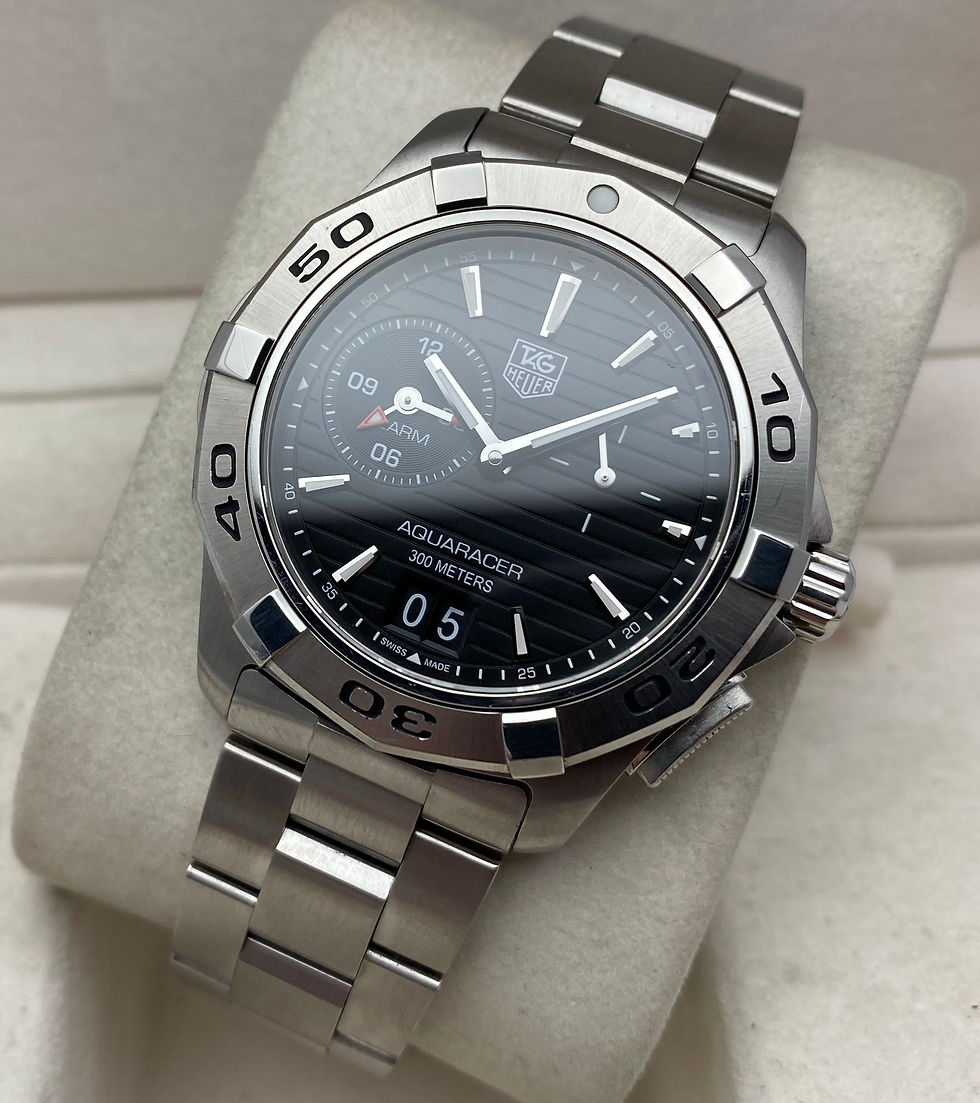 Thumbnail: *Box/Papers* Tag Heuer Aquaracer Alarm Gents Watch WAP111Z.BA0831 39mm