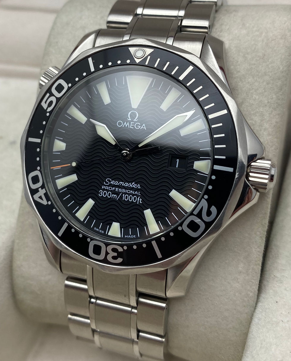 Omega Seamaster Black Quartz 2264.50