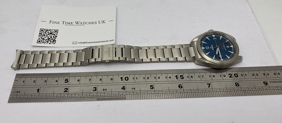 Thumbnail: *Box/Papers* Omega Railmaster Gents Watch 40mm Blue Steel 220.10.40.20.03.001