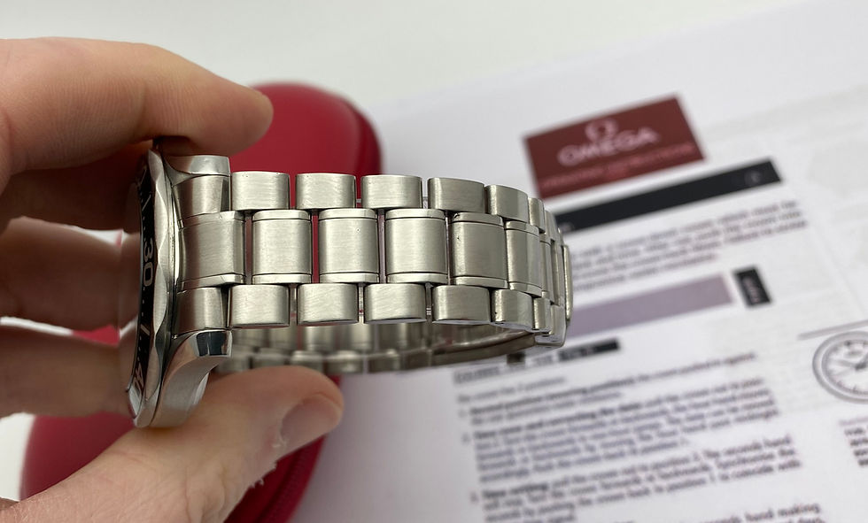 Thumbnail: Omega Seamaster Gents Watch Black Quartz 41mm 2264.50.00