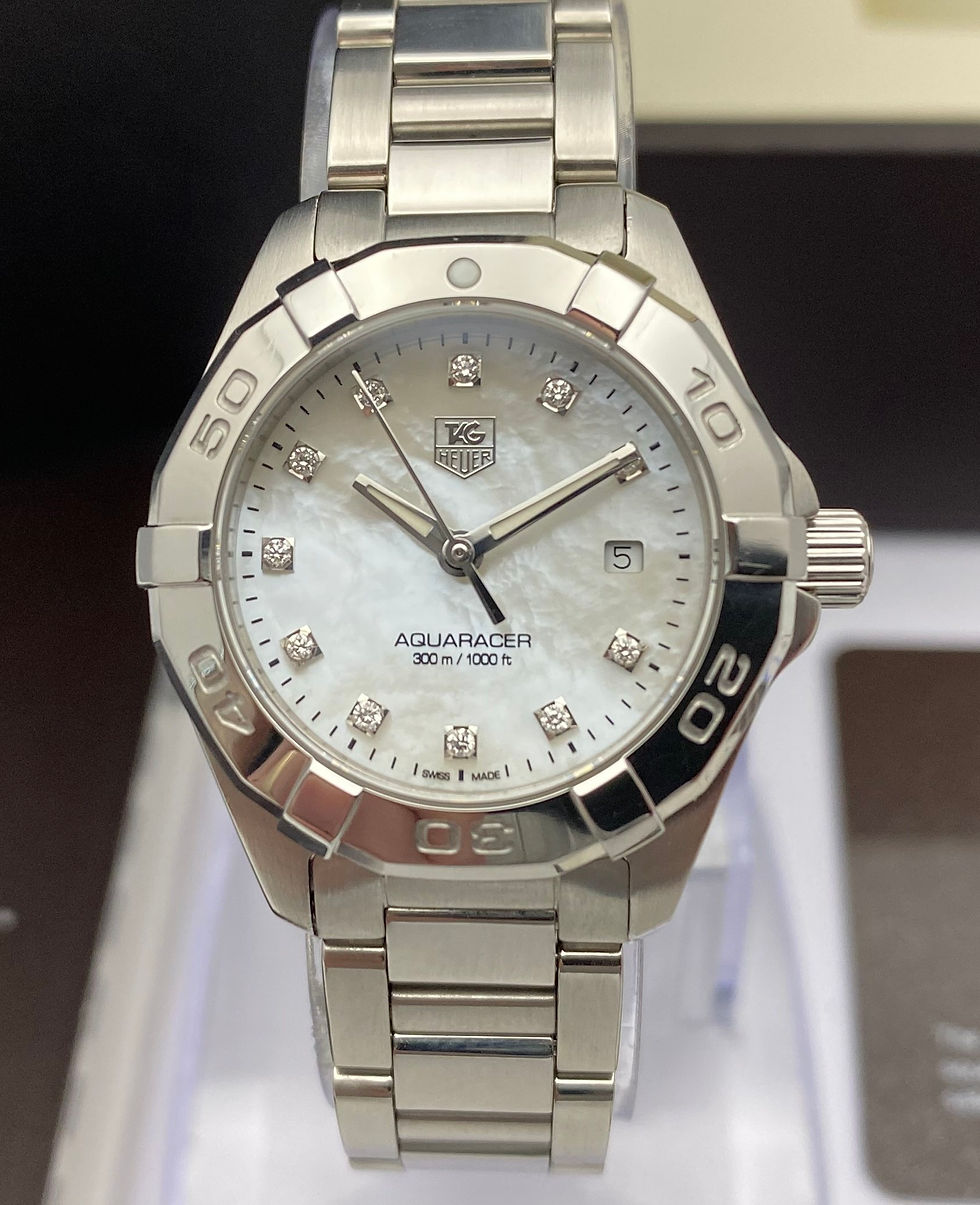 Tag Heuer Aquaracer Ladies Diamond 27mm WAY1413