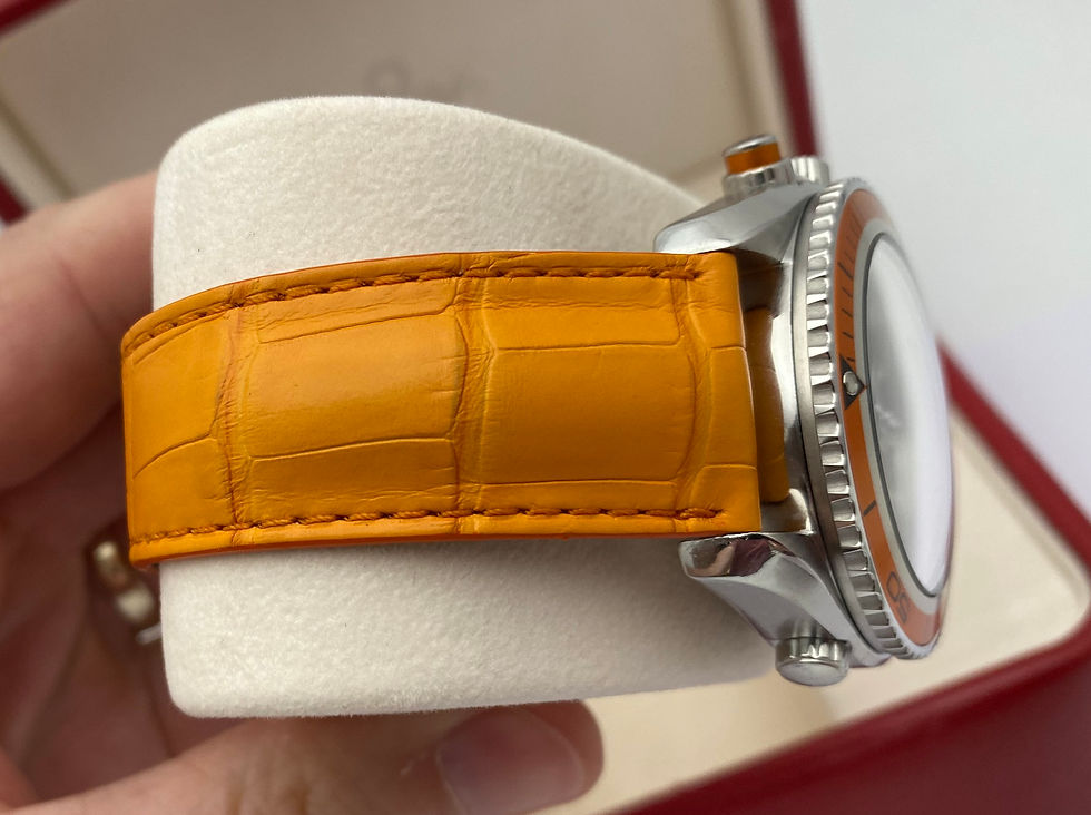 Thumbnail: Omega Planet Ocean Chronograph Orange 45.5mm 2918.50.38
