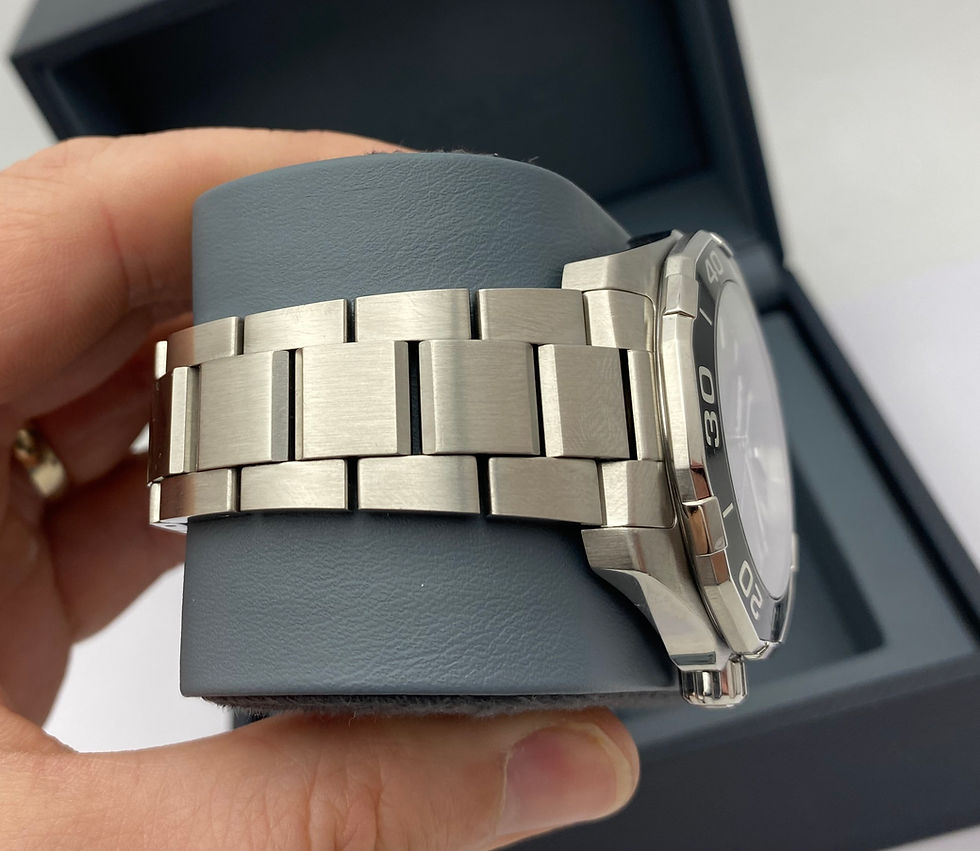 Thumbnail: *Serviced/Warranty* Tag Heuer Aquaracer Black Quartz WAY101A 43mm RRP £2300