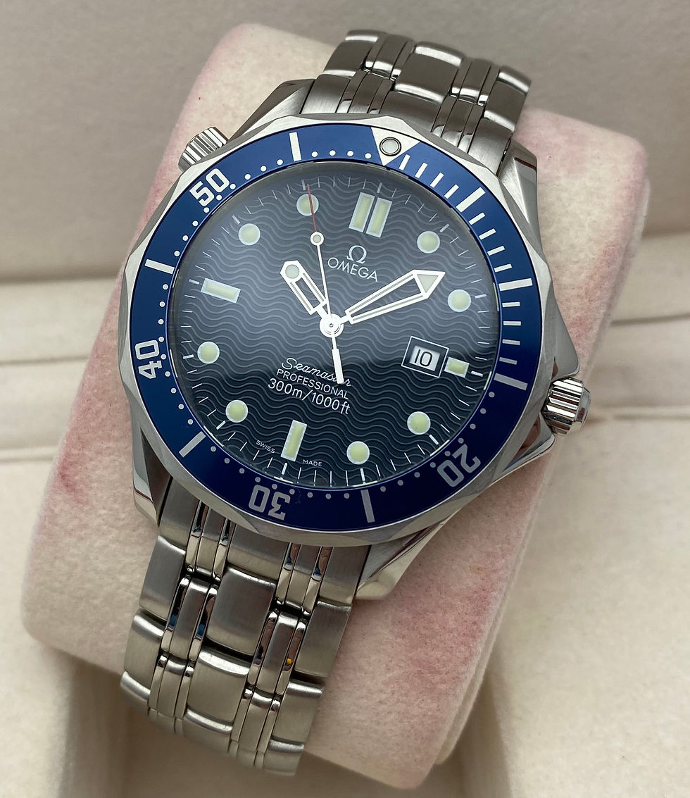 Thumbnail: Omega Seamaster Gents Watch Blue Quartz 41mm Bond Goldeneye 2541.80.00