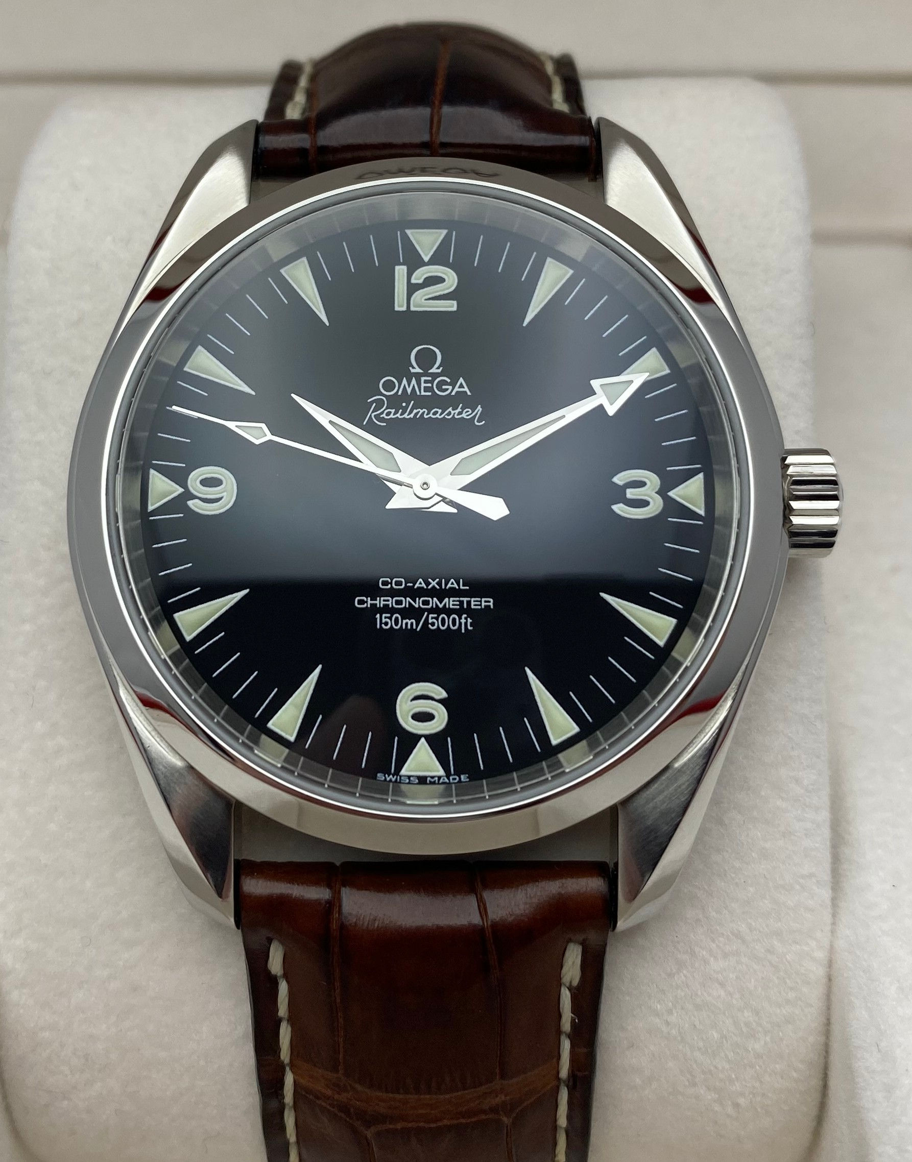 Omega Railmaster 39.2mm 2803.52.37