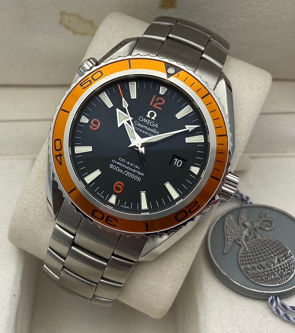 Thumbnail: Omega Seamaster Planet Ocean Black/Orange 45.5mm 2208.50.00