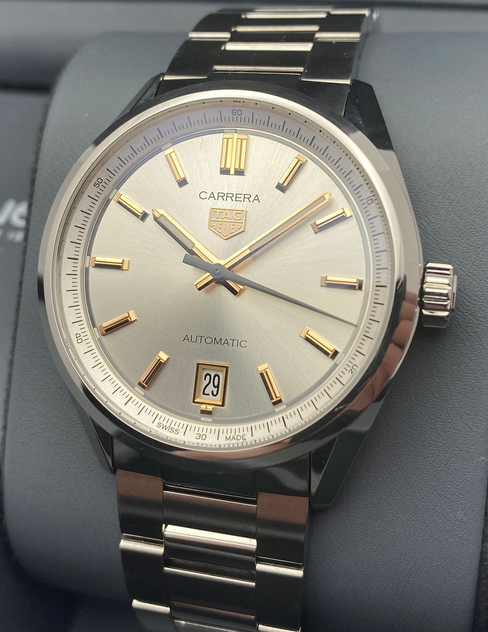 Thumbnail: *Box/Papers/RRP £2900* Tag Heuer Carrera Unisex Watch Silver Dial WBN2310 36mm