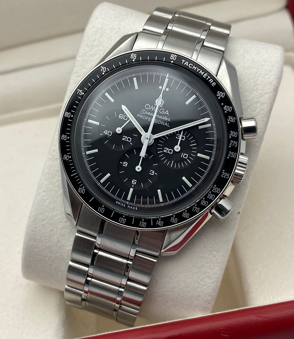 Thumbnail: *Boxed* Omega Speedmaster Moon Watch Chronograph Black Dial 42mm 3570.50.00
