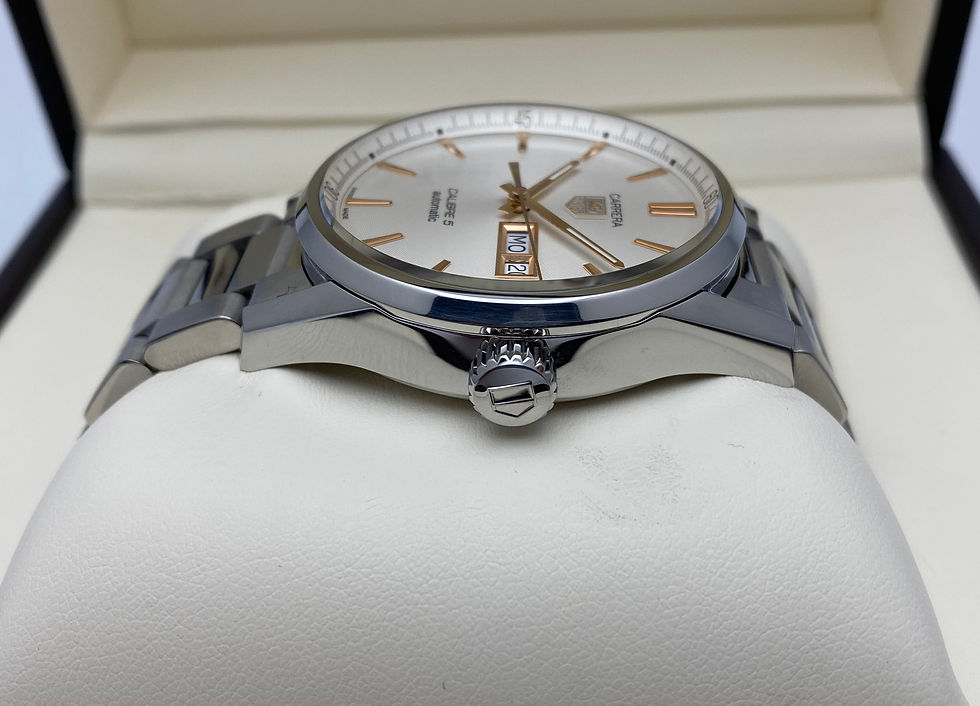 Thumbnail: *Box/Papers/RRP £3800* Tag Heuer Carrera Calibre 5 Day-Date WAR201D 41mm