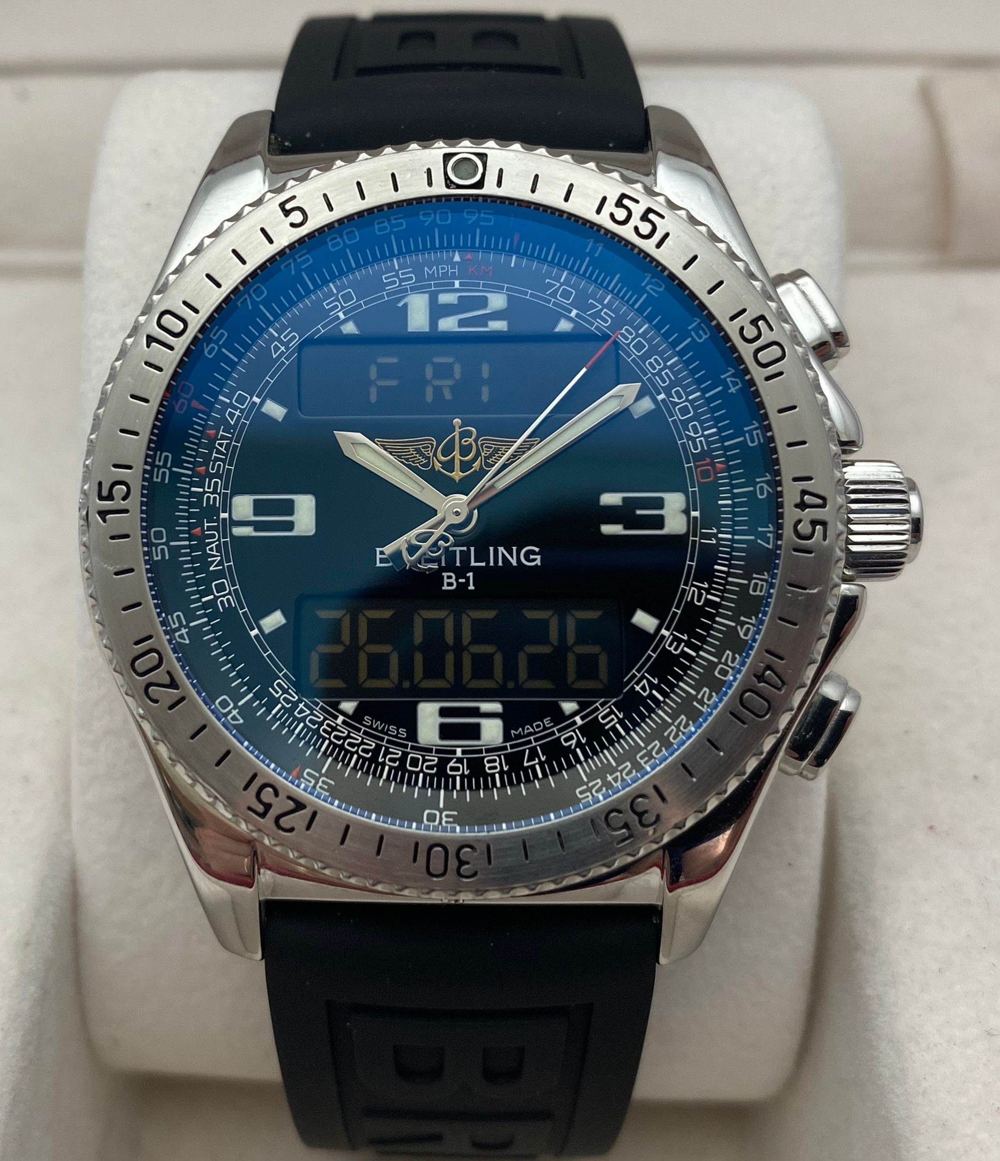 Breitling B1 Analogue-Digital Watch A68362 44mm