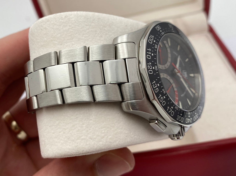 Thumbnail: Tag Heuer Aquaracer Lewis Hamilton Calibre S CAF7114