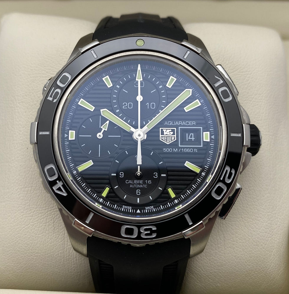 Tag Heuer Aquaracer 500M Chronograph Calibre 16 Automatic 43mm CAK2111