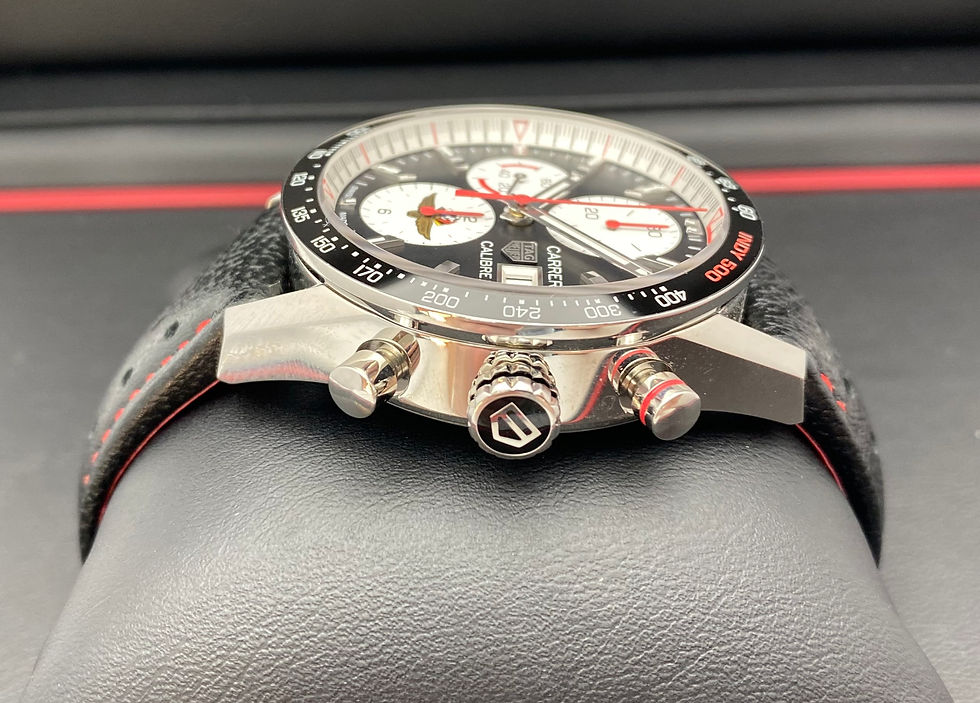 Thumbnail: Tag Heuer Carrera Chronograph Calibre 16 Indy 500 Watch 41mm CV201AS