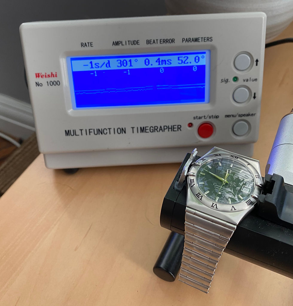 Thumbnail: Omega Constellation Automatic Gents Watch Grey Dial 35.5mm 1502.40.00
