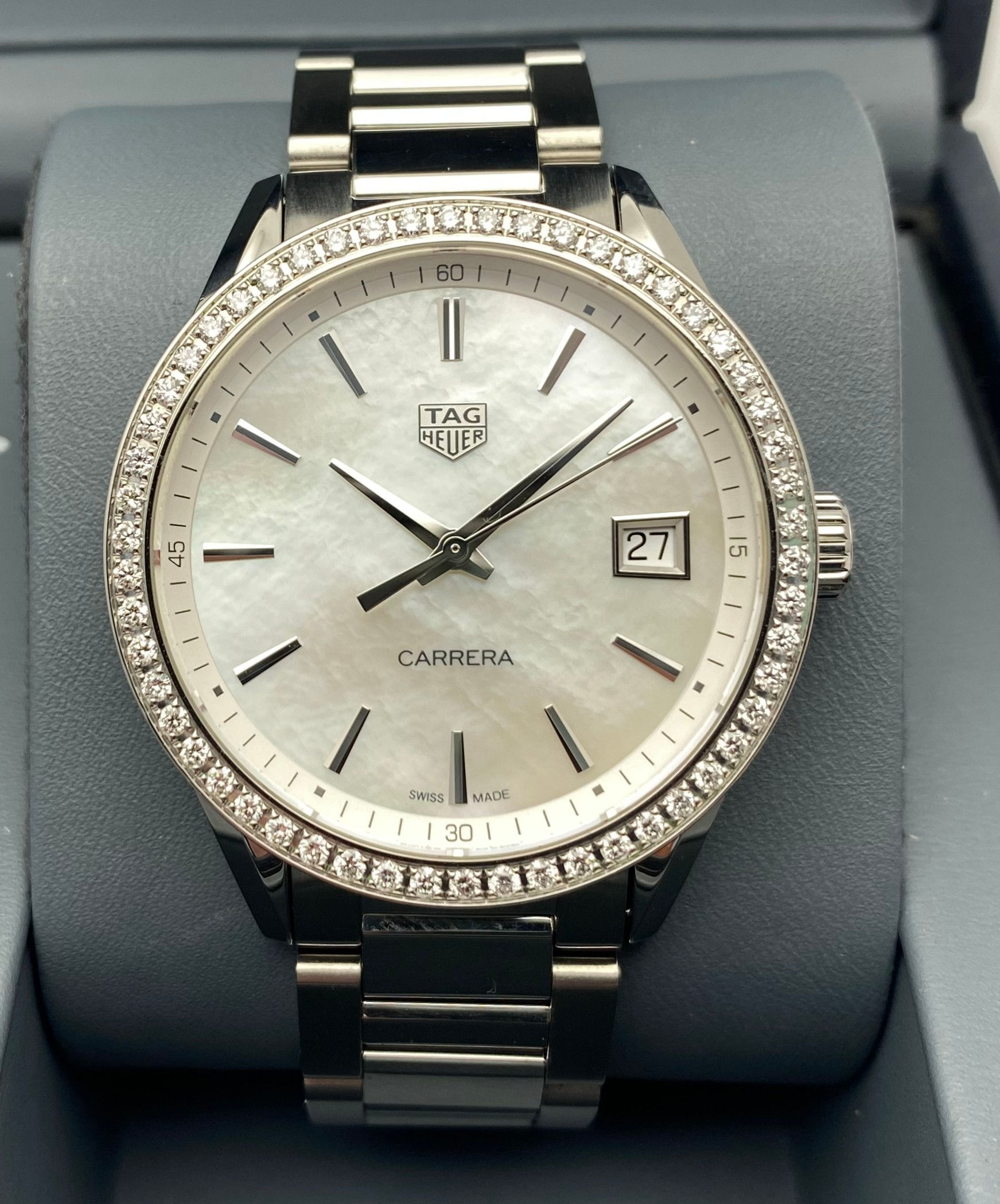 Tag Heuer Carrera Ladies Diamond 36mm WBK1316