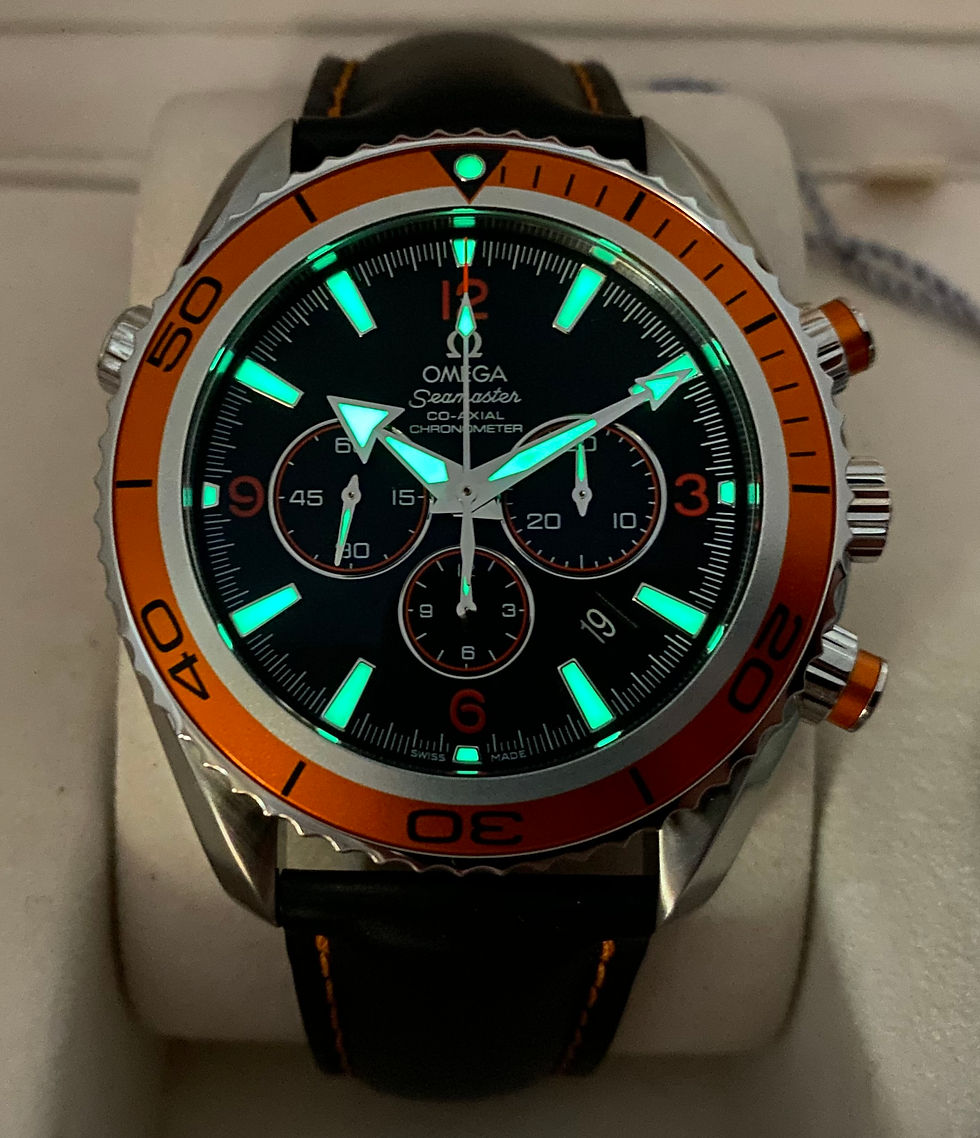 Thumbnail: *Boxed* Omega Seamaster Planet Ocean Chronograph Orange 45.5mm 2918.50.82
