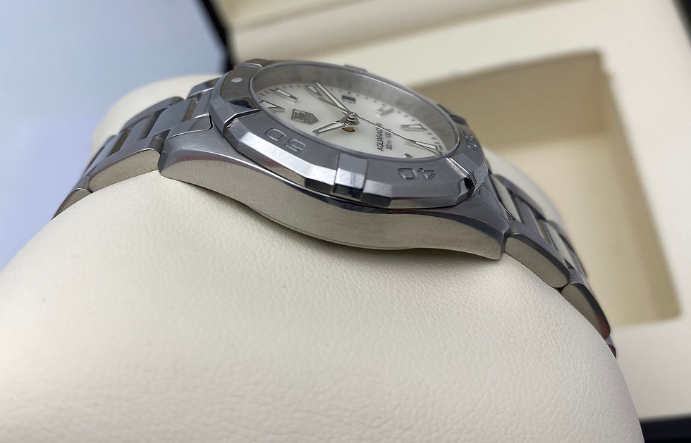 Thumbnail: Tag Heuer Aquaracer Ladies Watch White 32mm WAY1312.BA0915