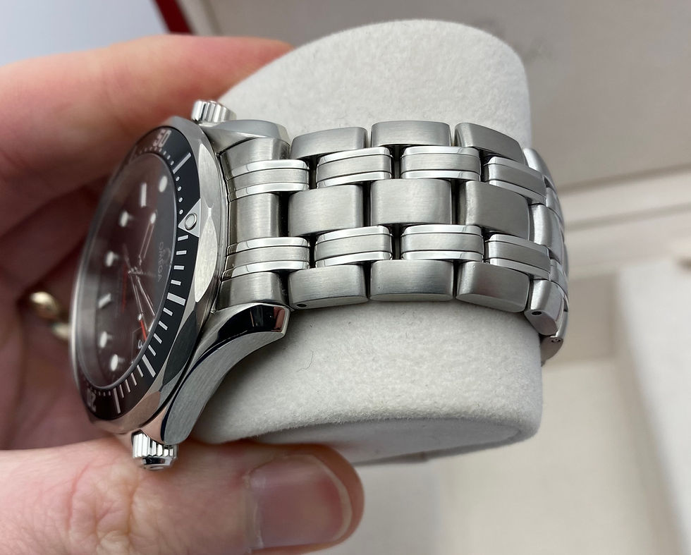 Thumbnail: *Serviced/Bezel/Box/Papers Omega Seamaster Black Quartz 41mm 212.30.41.61.01.001
