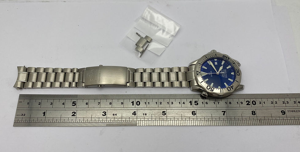 Thumbnail: Omega Seamaster Gents Watch Blue Automatic 41mm 2255.80.00