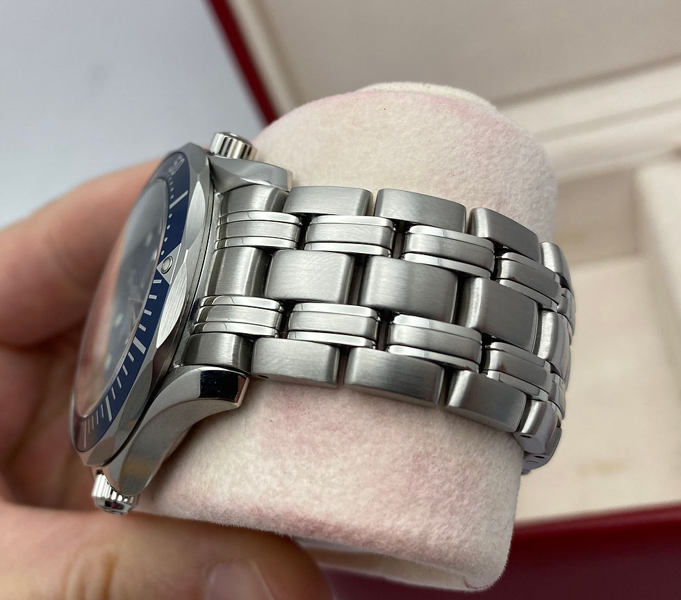 Thumbnail: Omega Seamaster Gents Watch Blue Quartz 41mm Bond Goldeneye 2541.80.00 strap