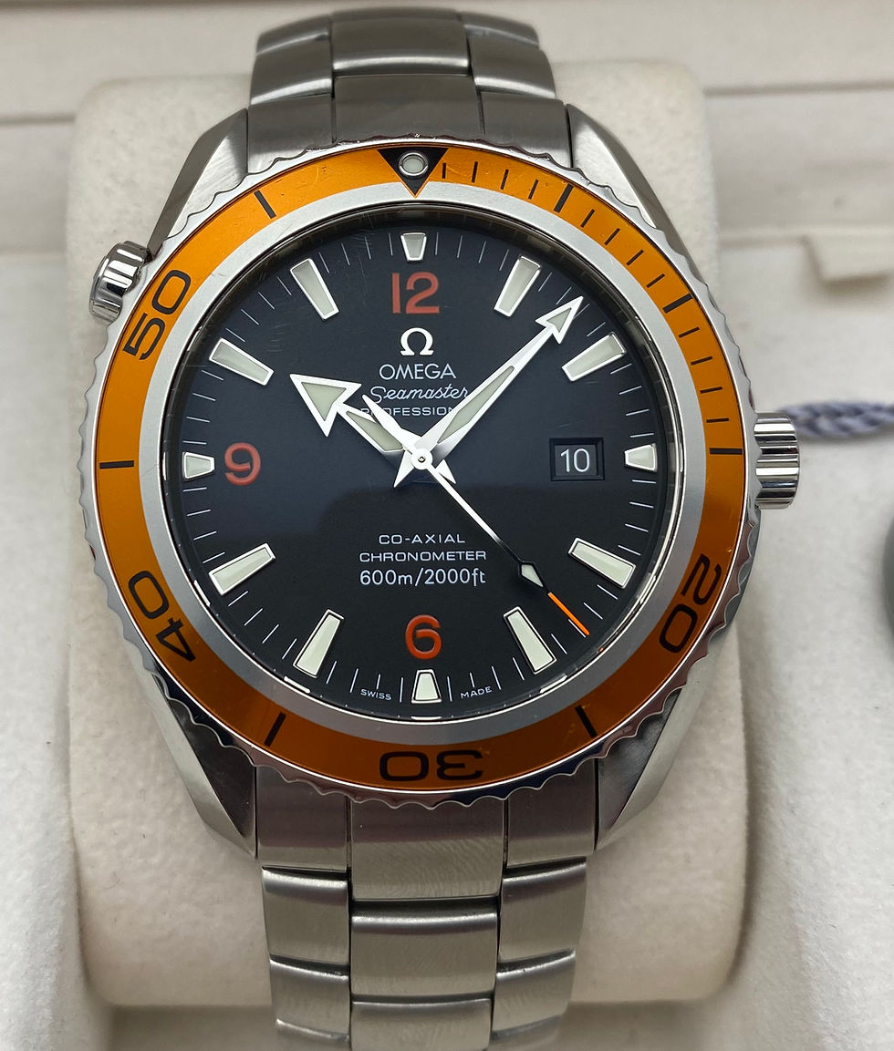 Omega Seamaster Planet Ocean Black/Orange 45.5mm 2208.50.00