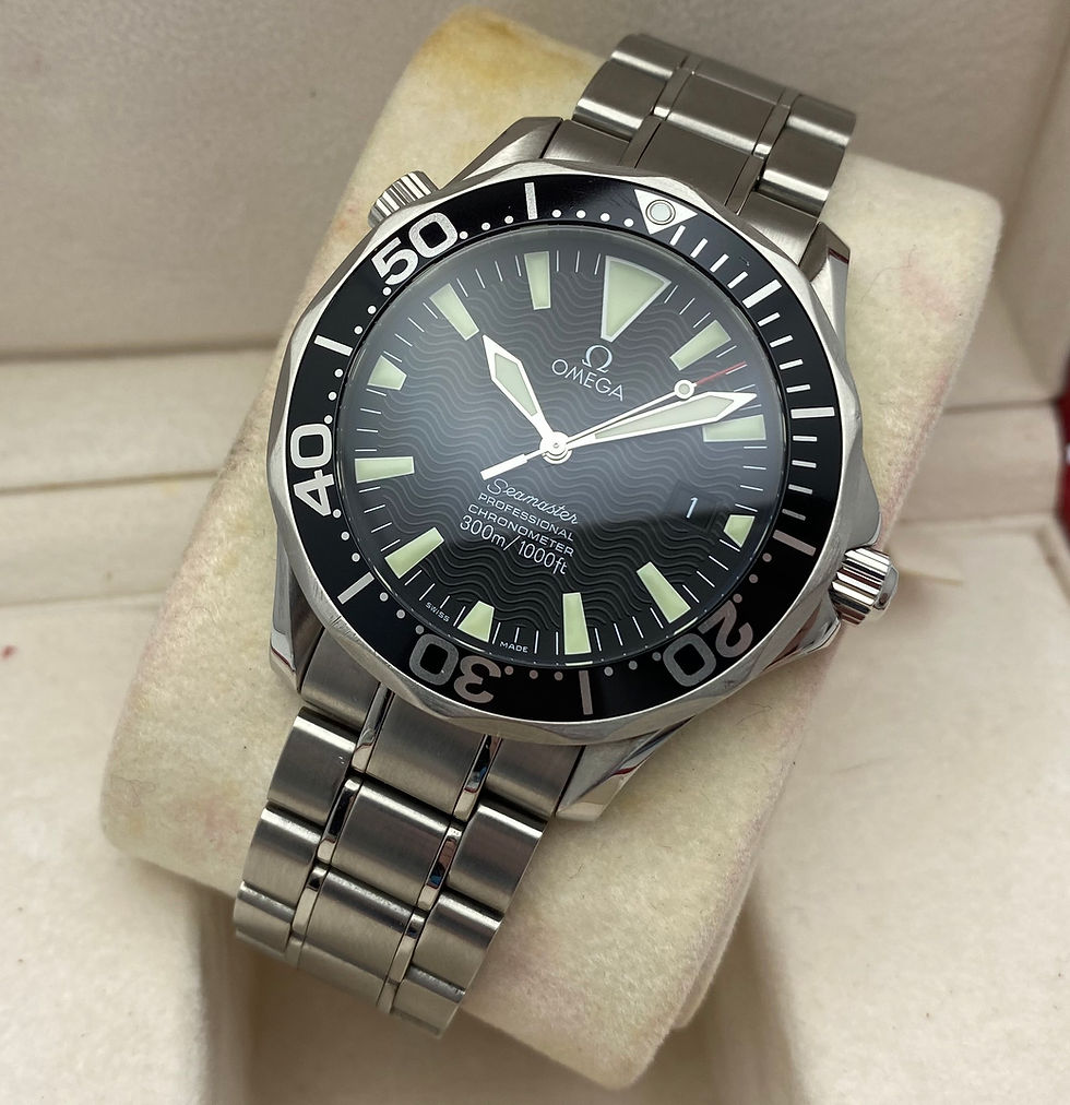 Thumbnail: Omega Seamaster Gents Watch Black Automatic 41mm 2254.50.00
