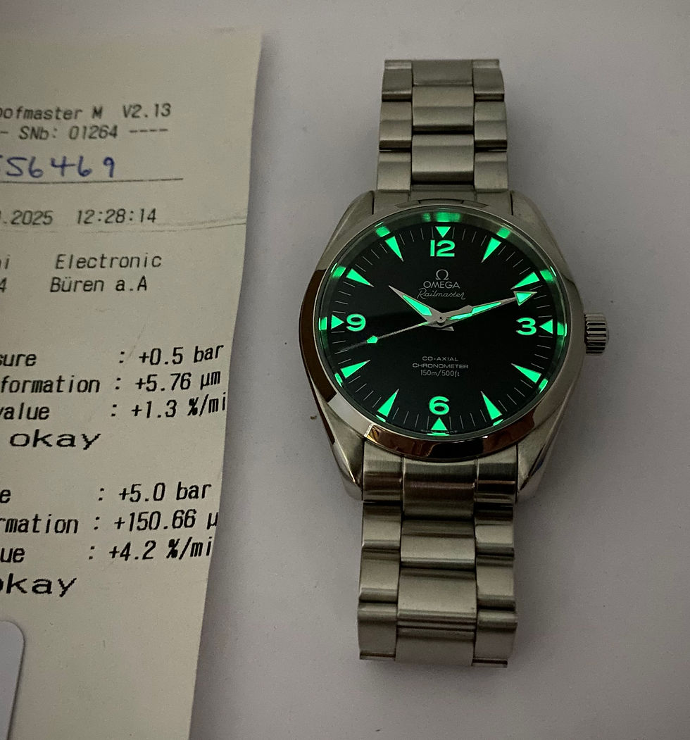 Thumbnail: Omega Railmaster 39mm 2503.52.00 lume